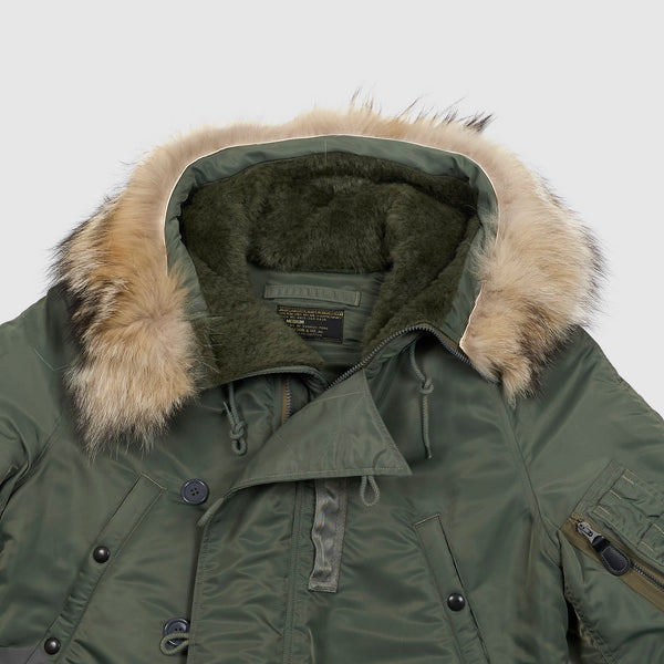 Buzz Rickson's N-3B Cold Weather Flight Combat Parka - DeeCee style