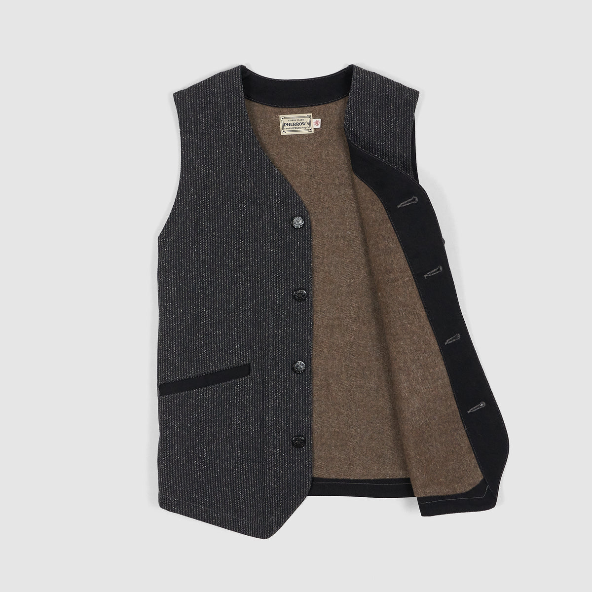 Pherrow`s Brown&#39;s Workwear Vest