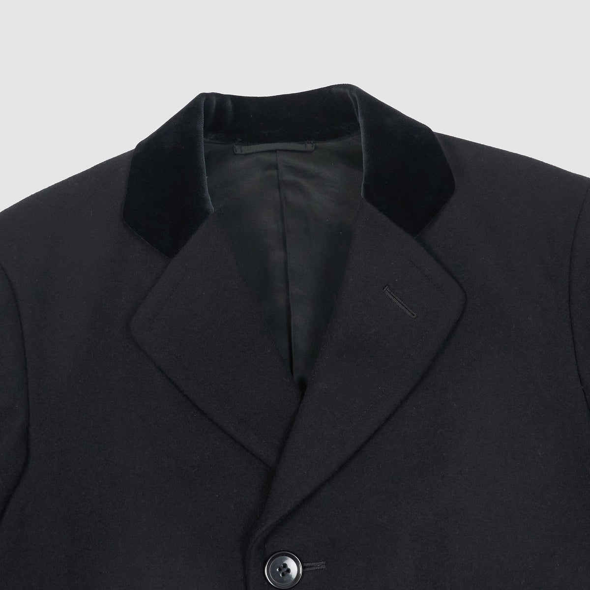 Black Sign Mobster Coat