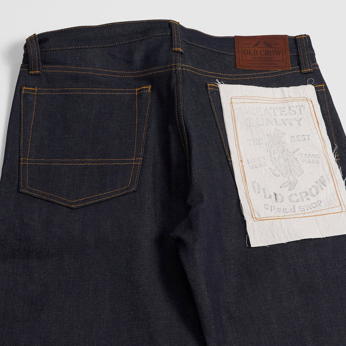 Old Crow Speed Shop by Glad Hand & Co. 5-P Rodder Jeans