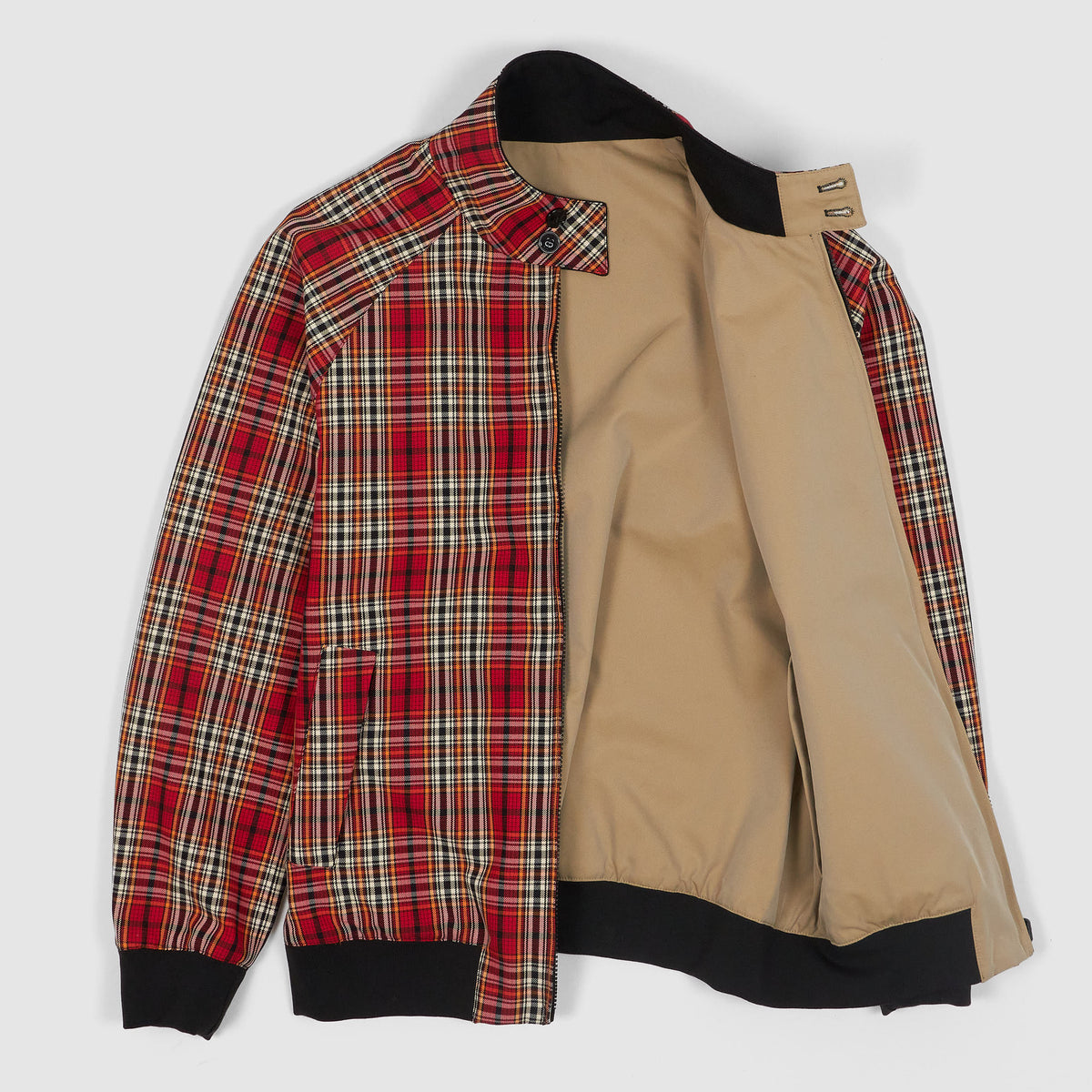 Palto Harrington Reversible Lumber Jacket