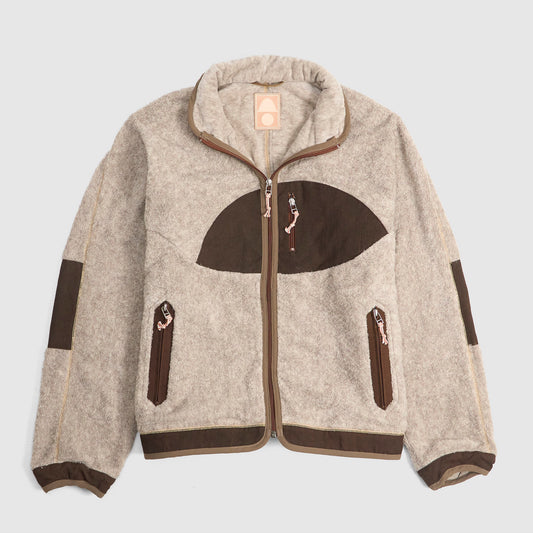 Cottle Natural Organic Cotton Yak Wool Sunset Pile Fleece Jacket