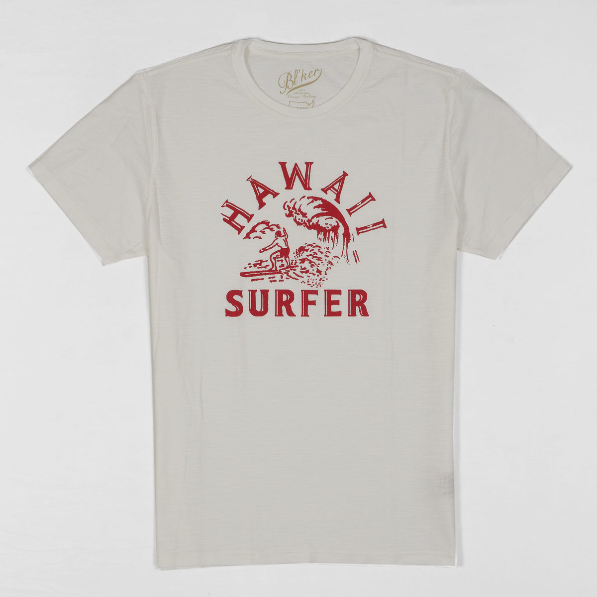 Bl&#39;ker Tee Short Sleeve Crew Neck Hawaii Surfer T-Shirt