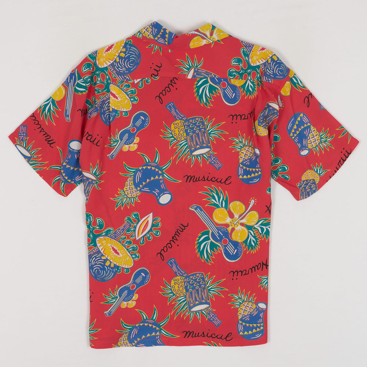 Sun Surf  Hawaiian Musical Short Sleeve Shirt