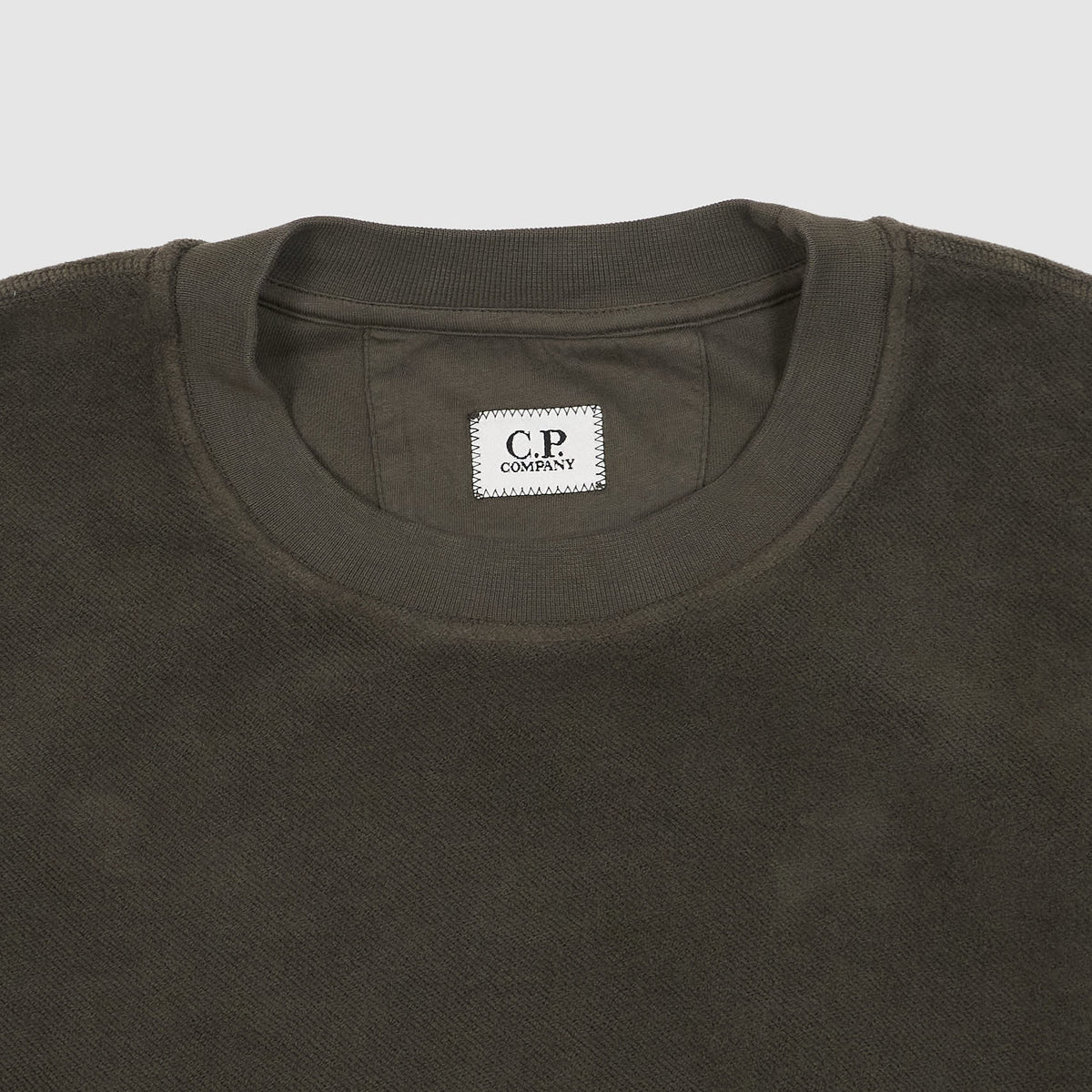 C.P. Company Crew Neck Brushed Heavy Weight Fleece Sweatshirt