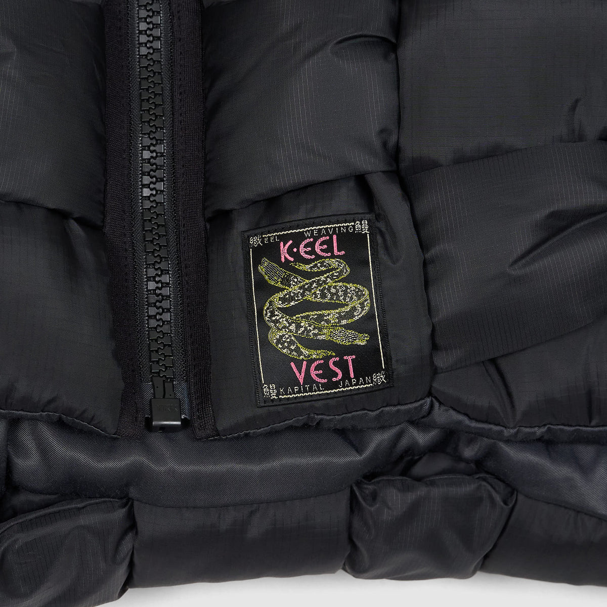 Kapital Bandana Reversible Print K-eel Weaving Vest