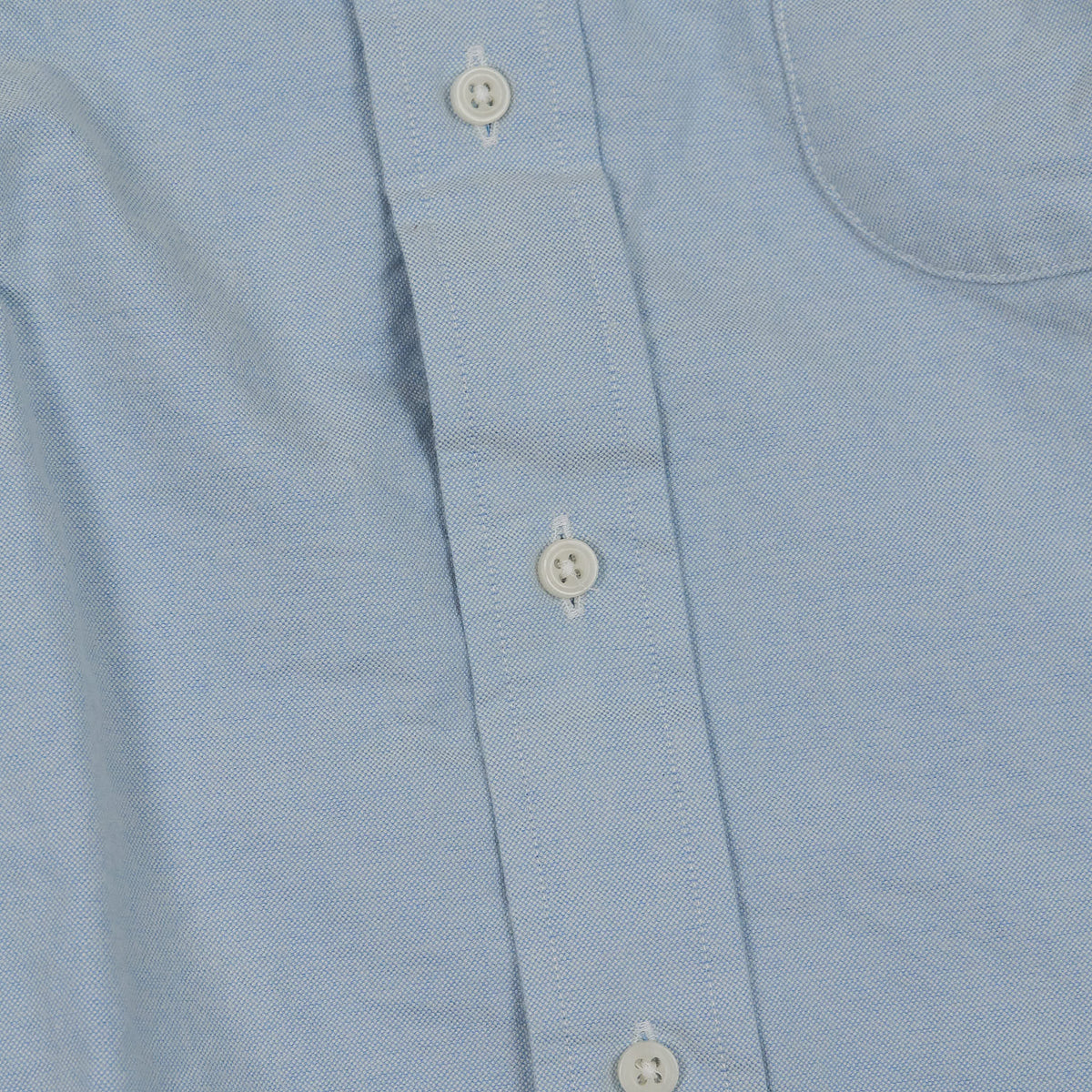 Gitman Vintage Basic Brushed Plain Shirt Without Button Down