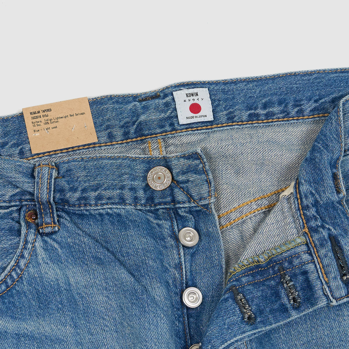 Edwin 5-Pocket Regular Tappered  Red Selvedge Jeans