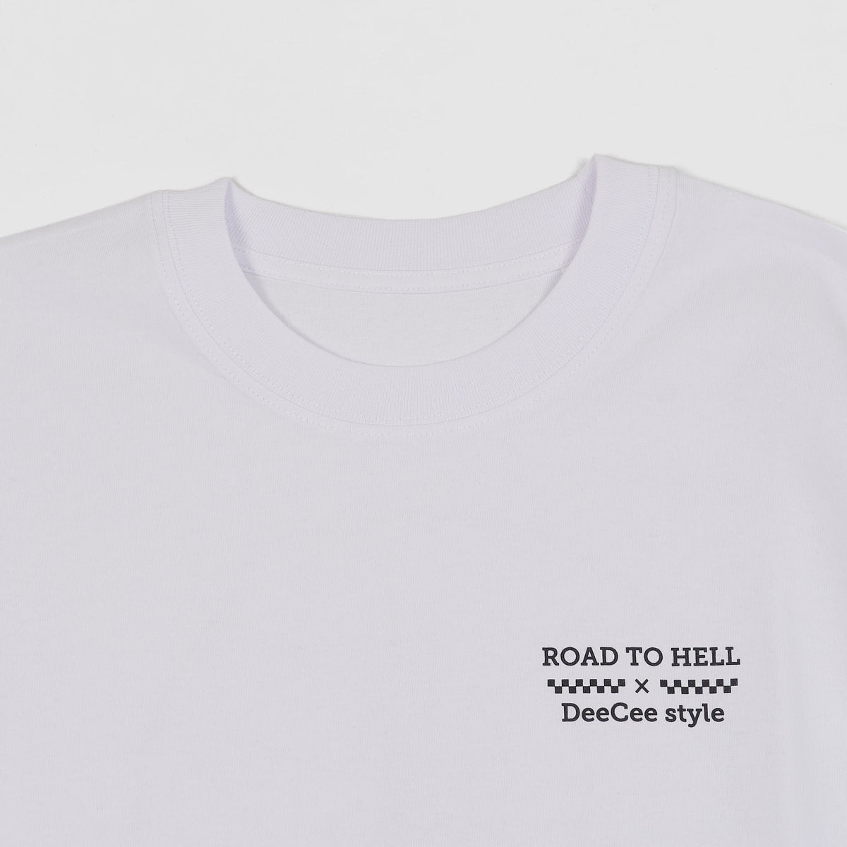 Road to Hell x DeeCee style Heavyweight Crew Neck T-Shirt