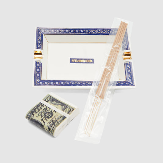Neighborhood Ceramic Square Incense Tray
