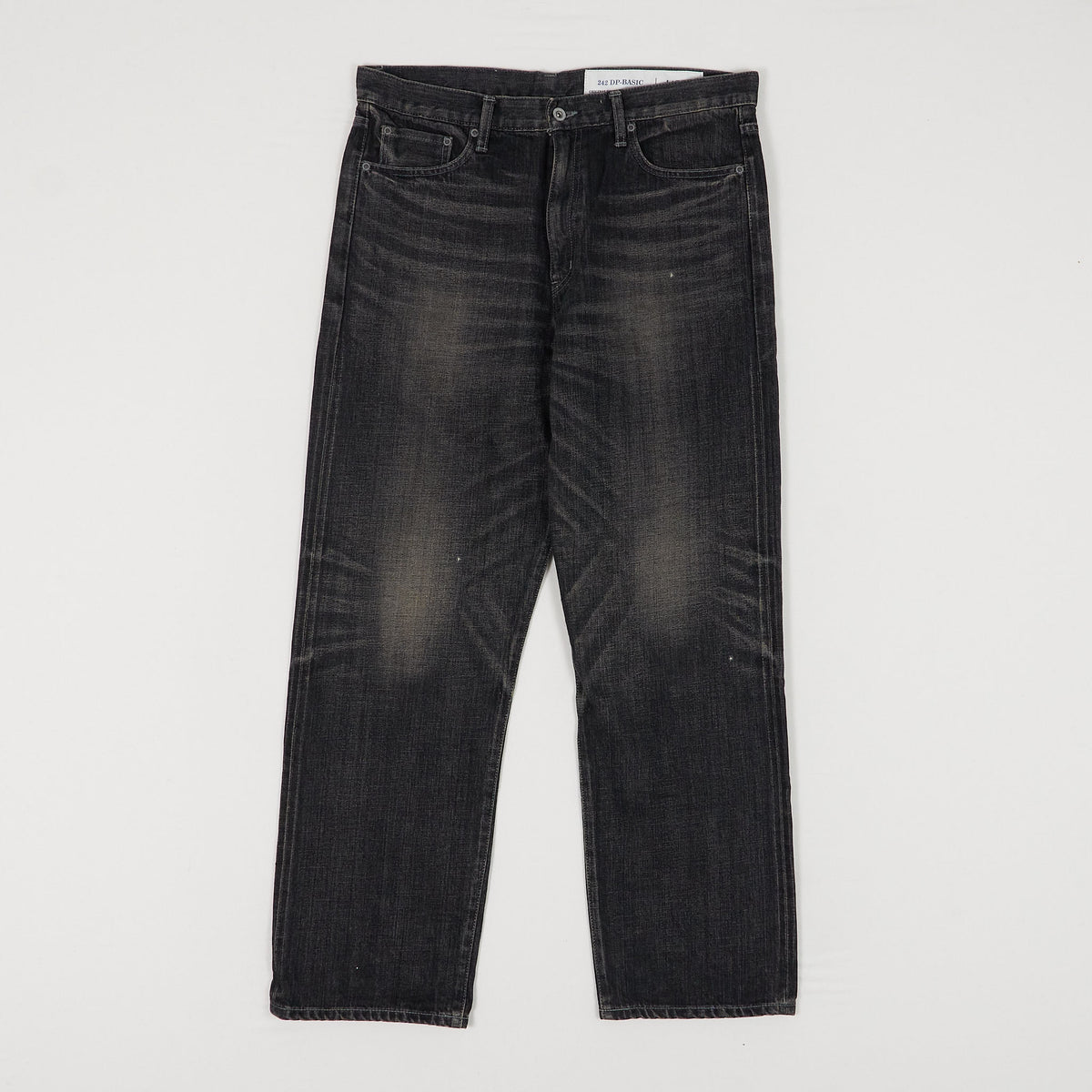 Neighborhood Straight Fit Selvedge Heavy Washed Denim
