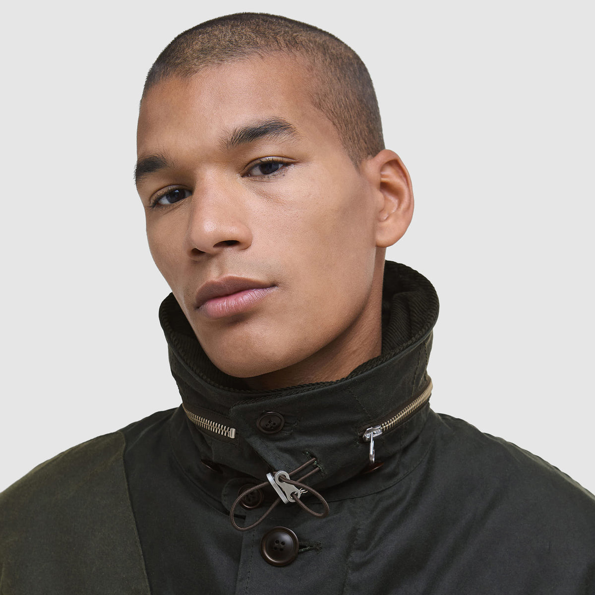 Barbour x TO KI TO Forest Waxed Jacket