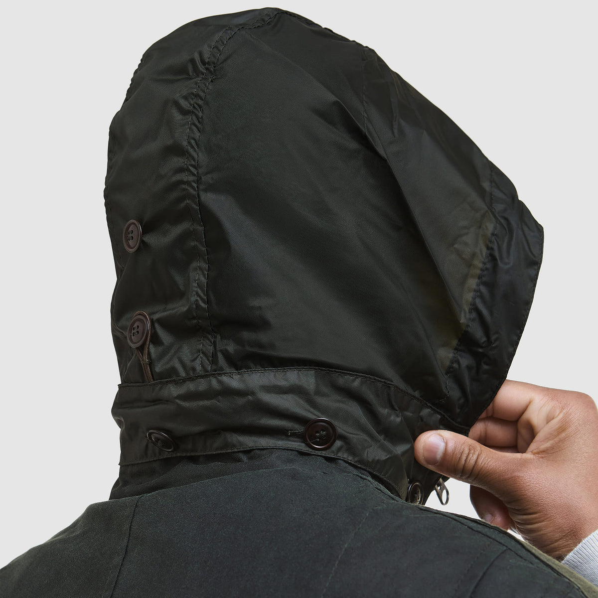 Barbour x TO KI TO Forest Waxed Jacket