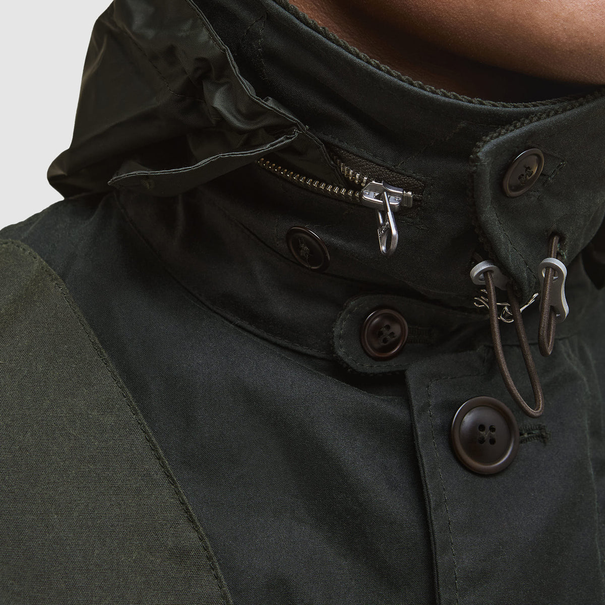 Barbour x TO KI TO Forest Waxed Jacket