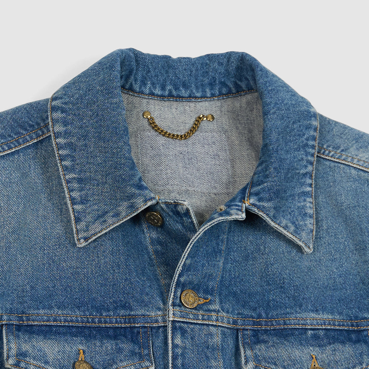 Golden Goose Regular Heavy Washed Denim Jeans jacket