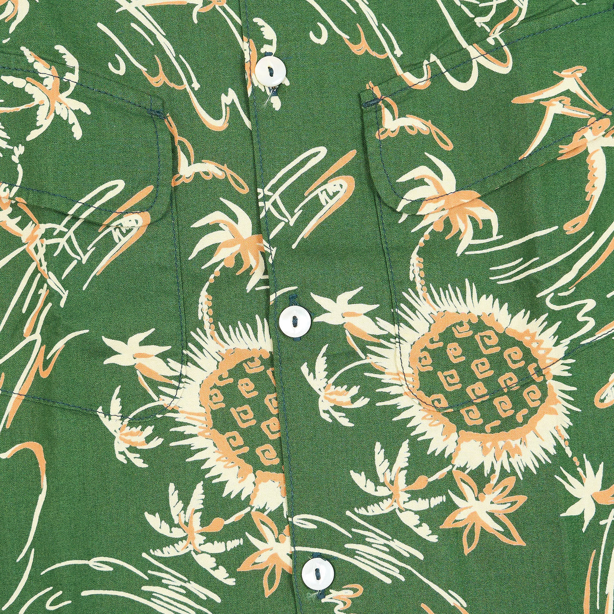 Freenote Cloth Double Pocket Aloha Shirt