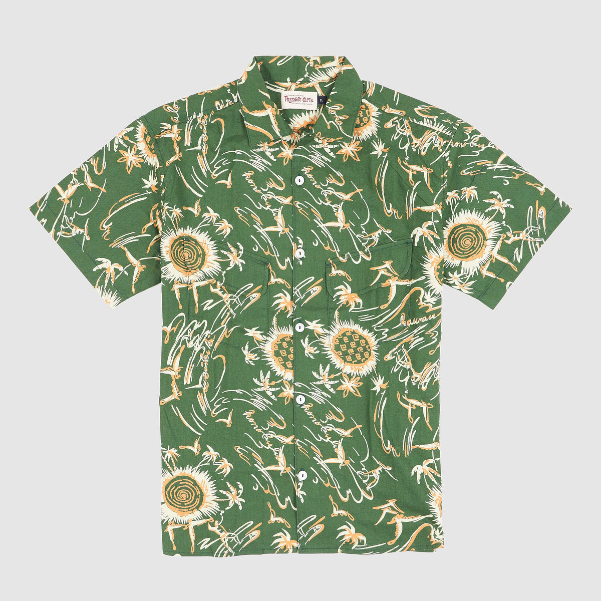 Freenote Cloth Double Pocket Aloha Shirt