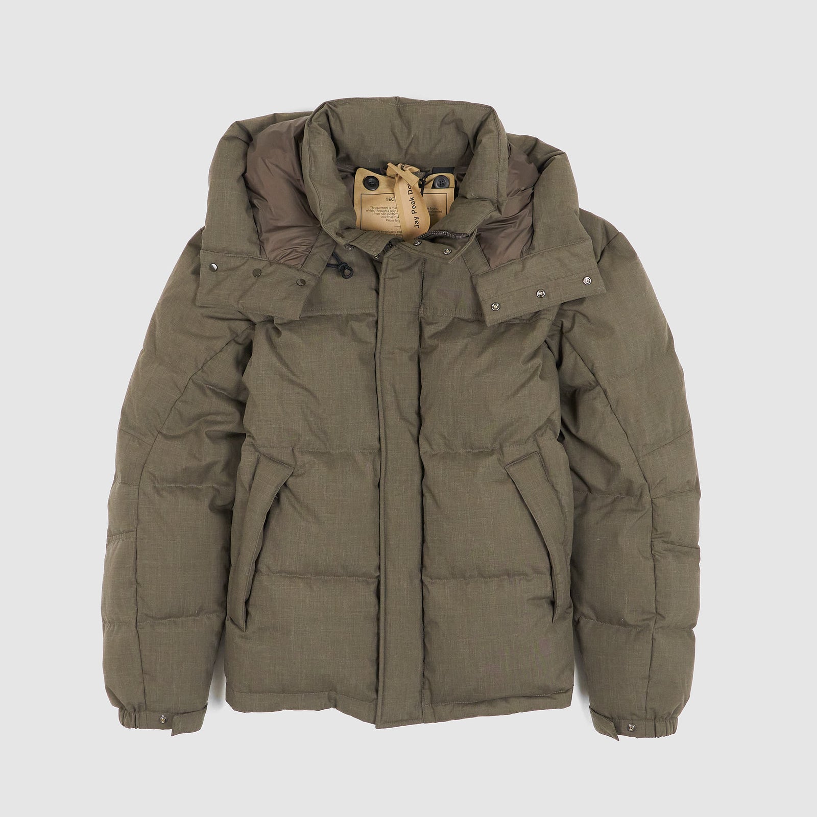 Ten c Wool-Blend Down Jacket
