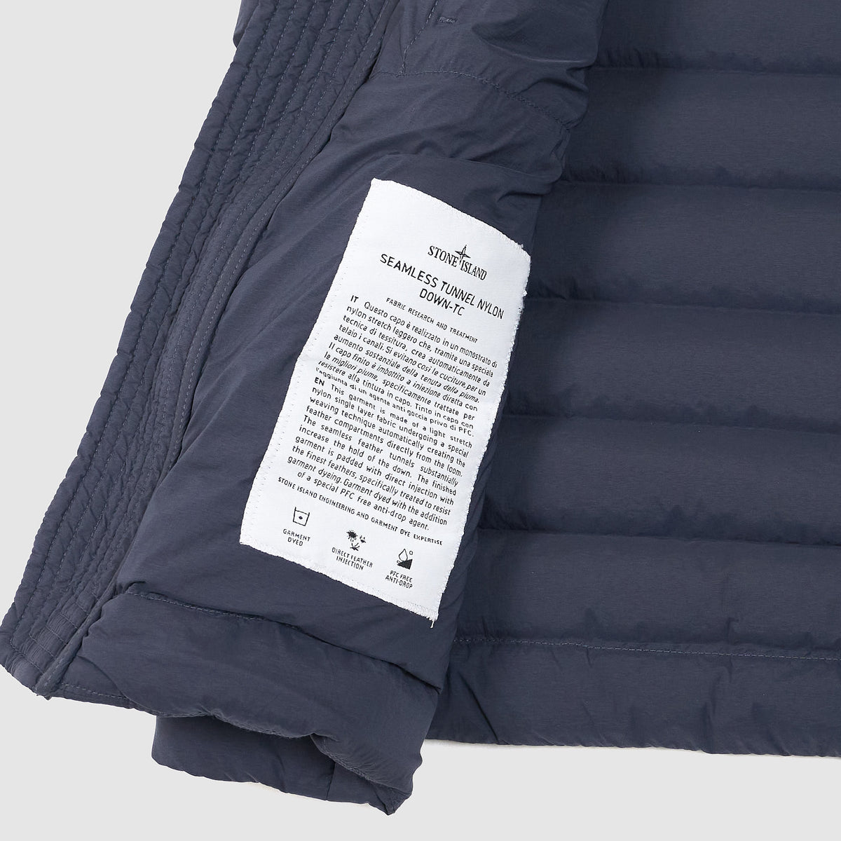 Stone Island Nylon Tunnel Seamless Down Vest