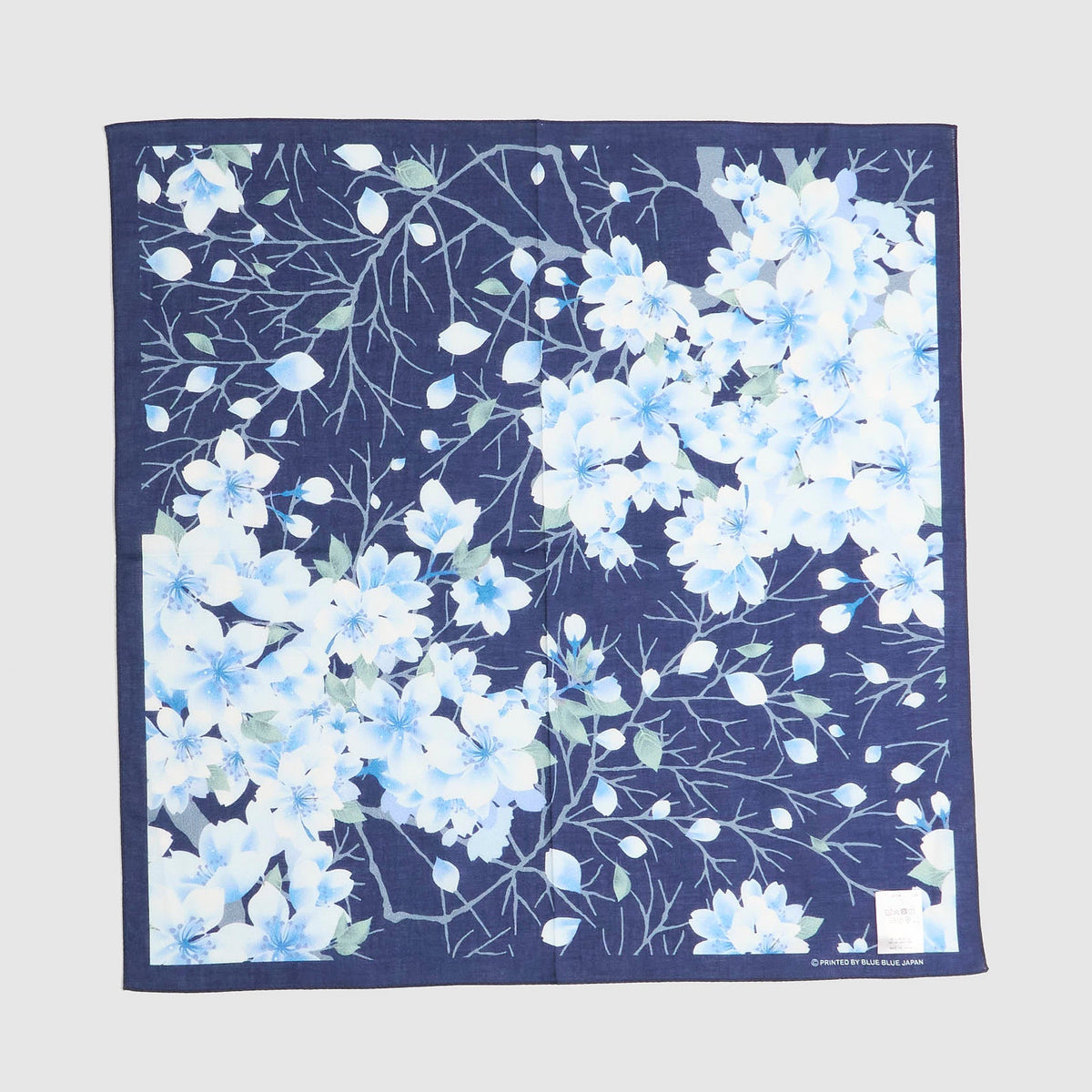 Blue Blue Japan Sakura Kaza Bandana