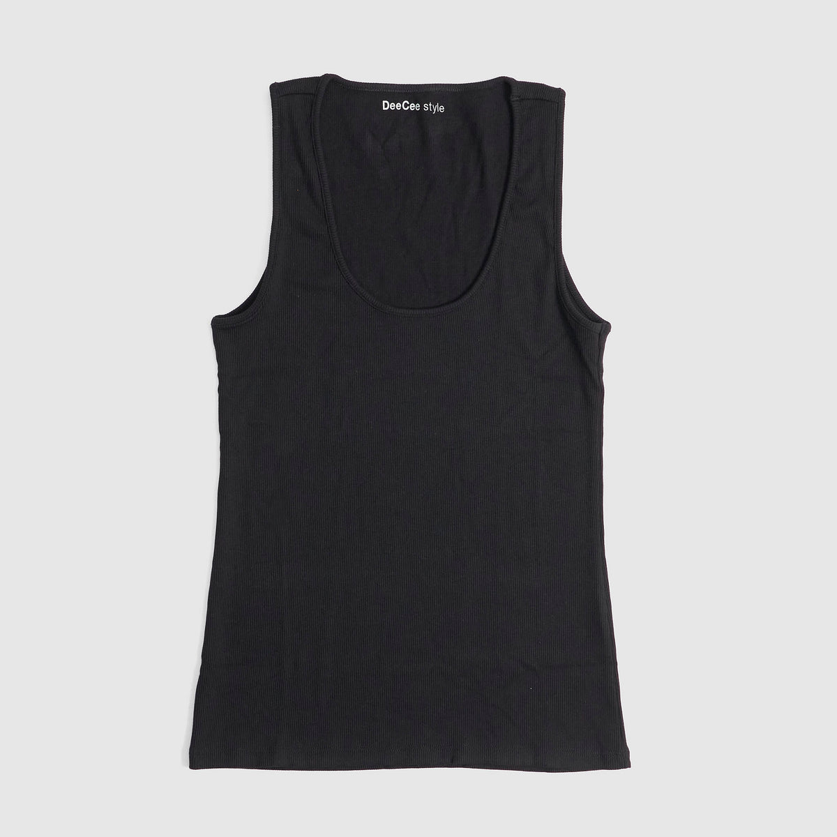DeeCee style Ladies Ribbed Tank Top