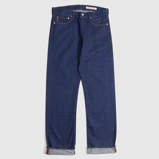 Cottle C.T.L. Cotton-Linen Bengara Straight Denim Jeans