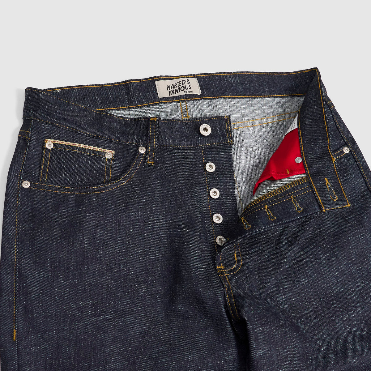Naked & Famous "Year of the Horse" True Guy Denim