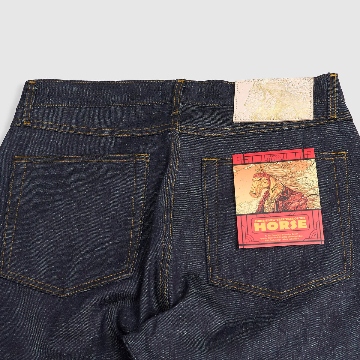 Naked & Famous "Year of the Horse" True Guy Denim