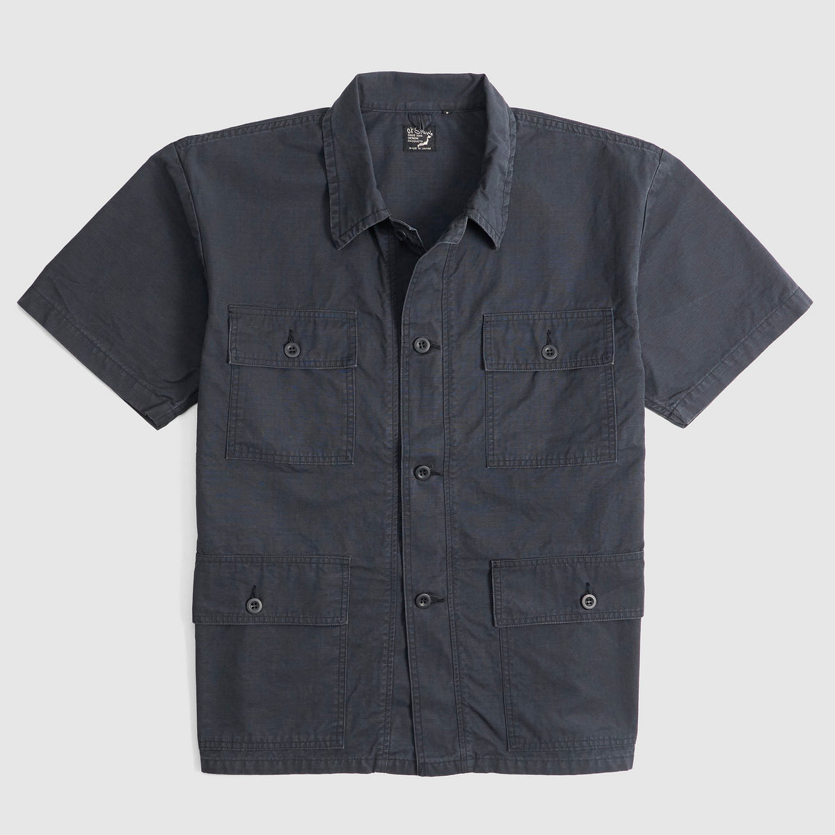 Orslow Ripstop Utility Short Sleeve Shirt
