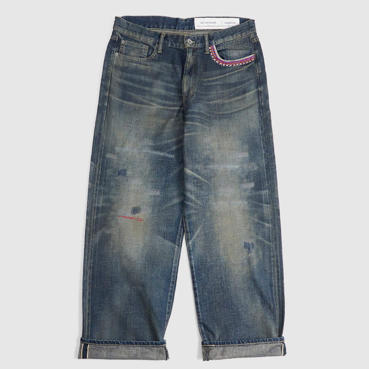 Neighborhood 5-P Savage Wide Cut Jeans