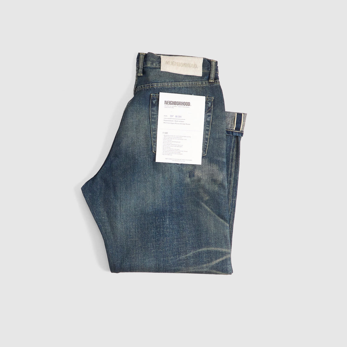 Neighborhood 5-P Savage Wide Cut Jeans