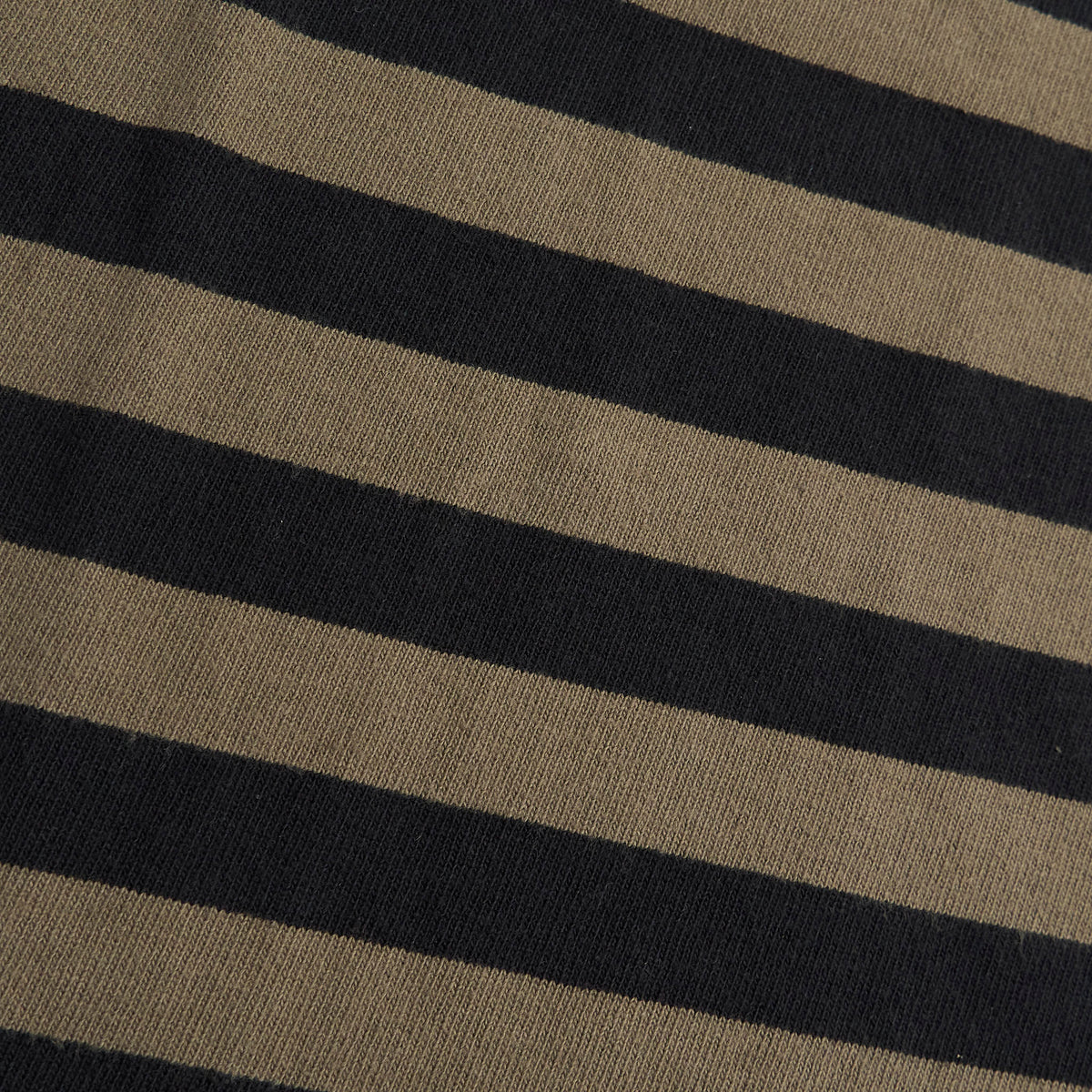 Freenote Cloth Striped Crew Neck Biker T-Shirt