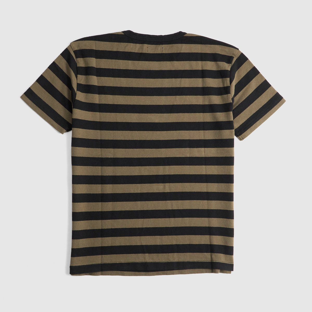 Freenote Cloth Striped Crew Neck Biker T-Shirt