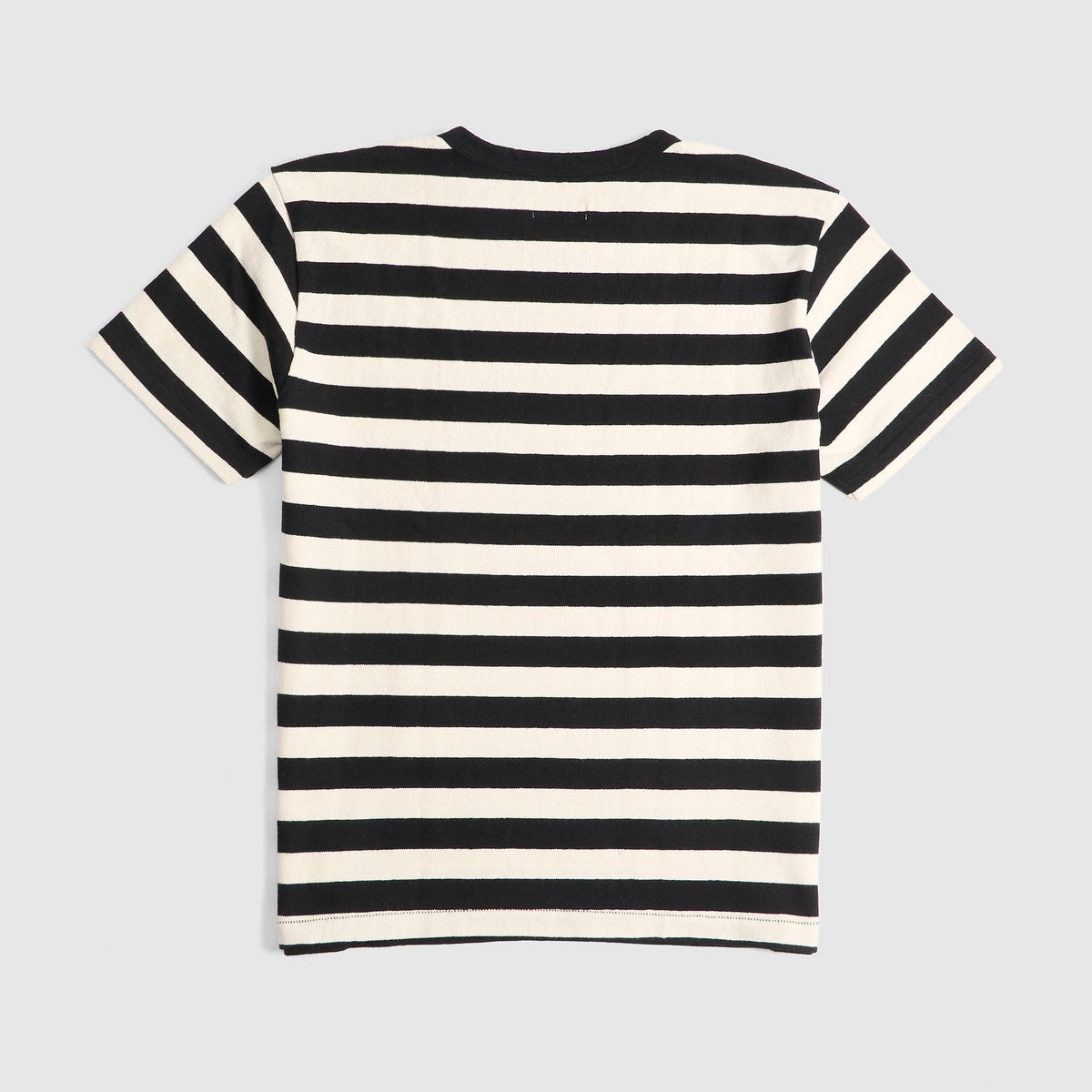 Freenote Cloth Striped Crew Neck Biker T-Shirt