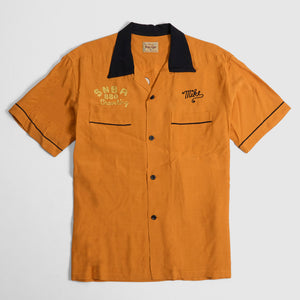 Sugar Cane Style Eyes Lee & Smith Bowling Shirt