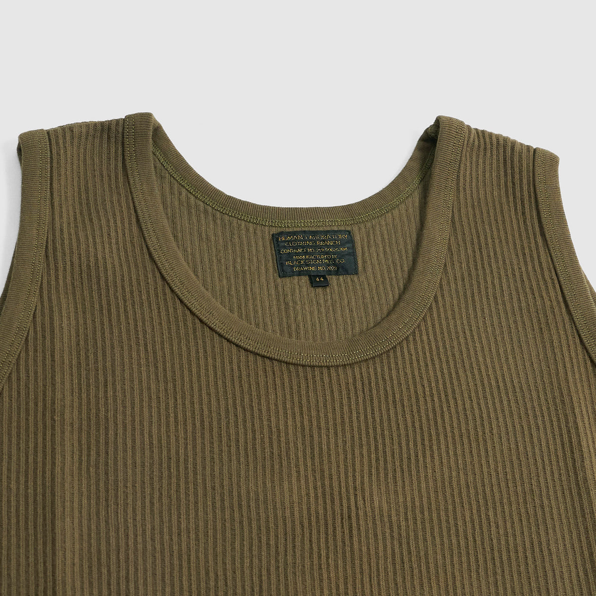 Black Sign Railroad Tank Top