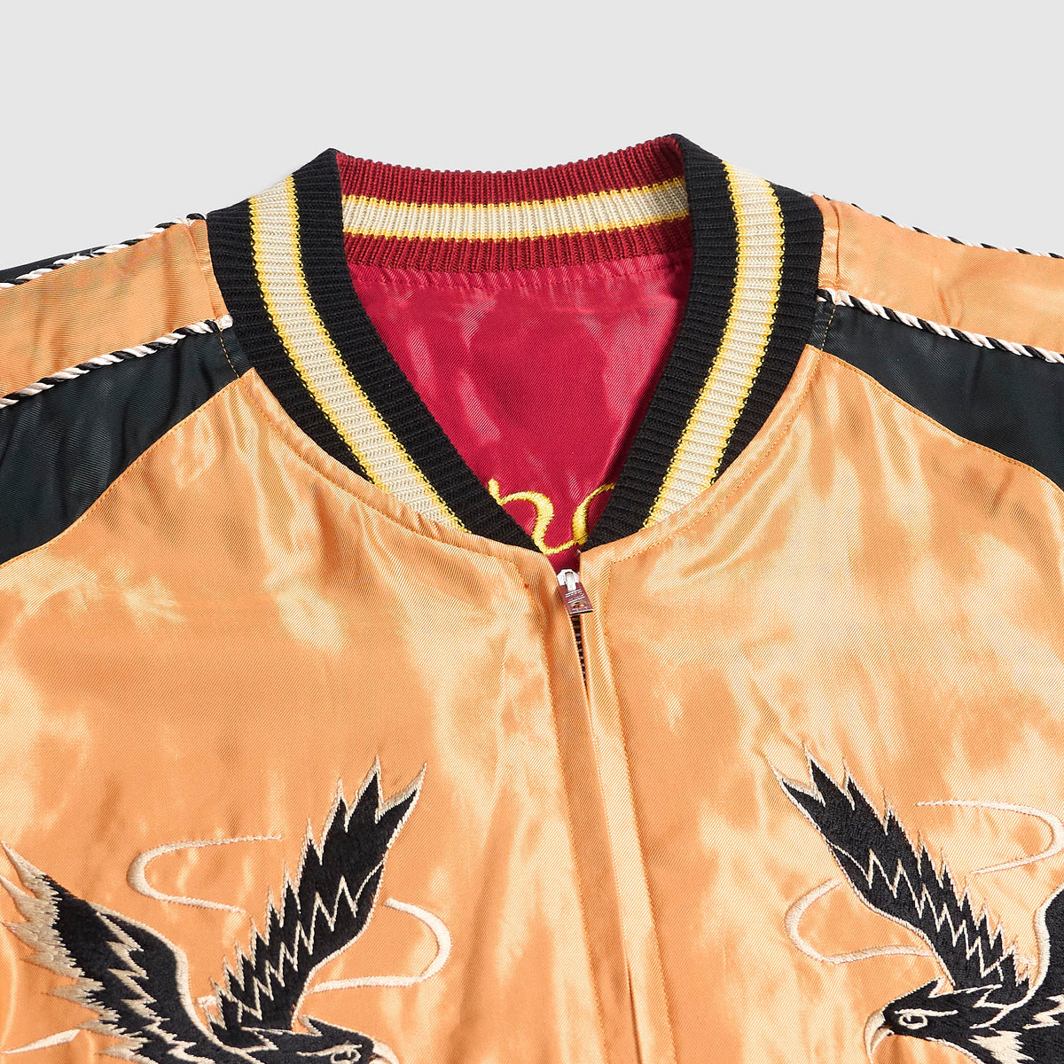 Tailor Toyo Souvenir Reversible Jacket Golden Eagle Red Dragon