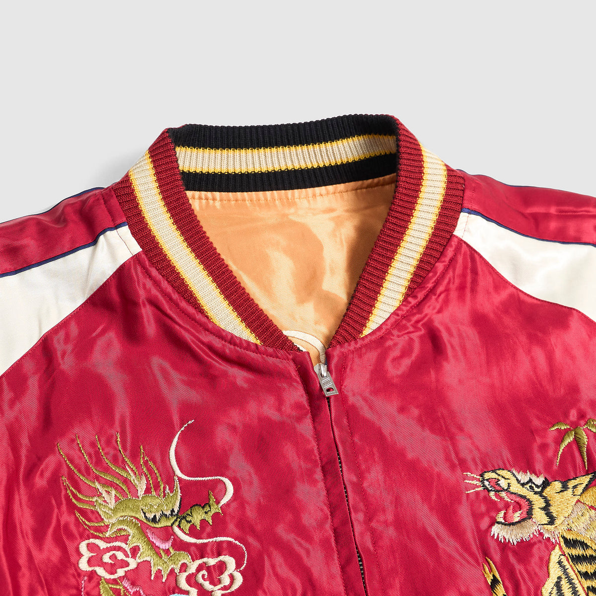 Tailor Toyo Souvenir Reversible Jacket Golden Eagle Red Dragon