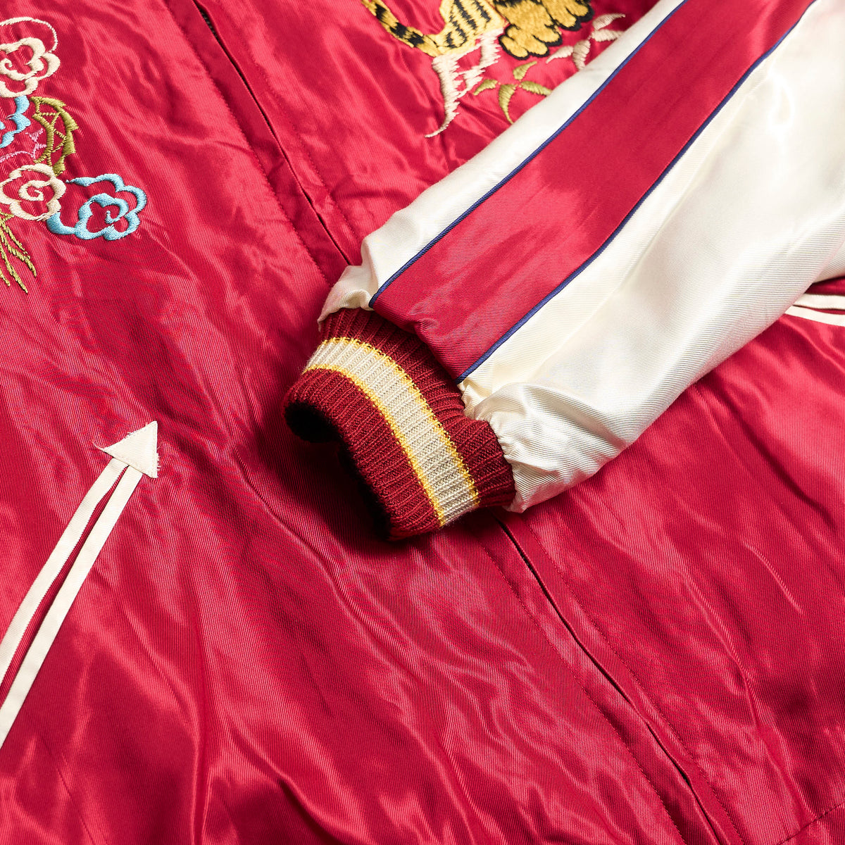 Tailor Toyo Souvenir Reversible Jacket Golden Eagle Red Dragon