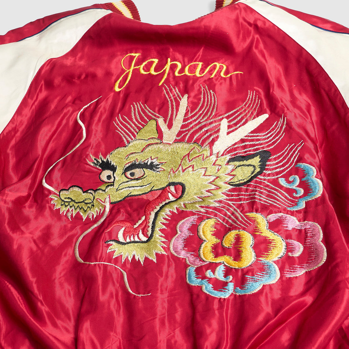 Tailor Toyo Souvenir Reversible Jacket Golden Eagle Red Dragon