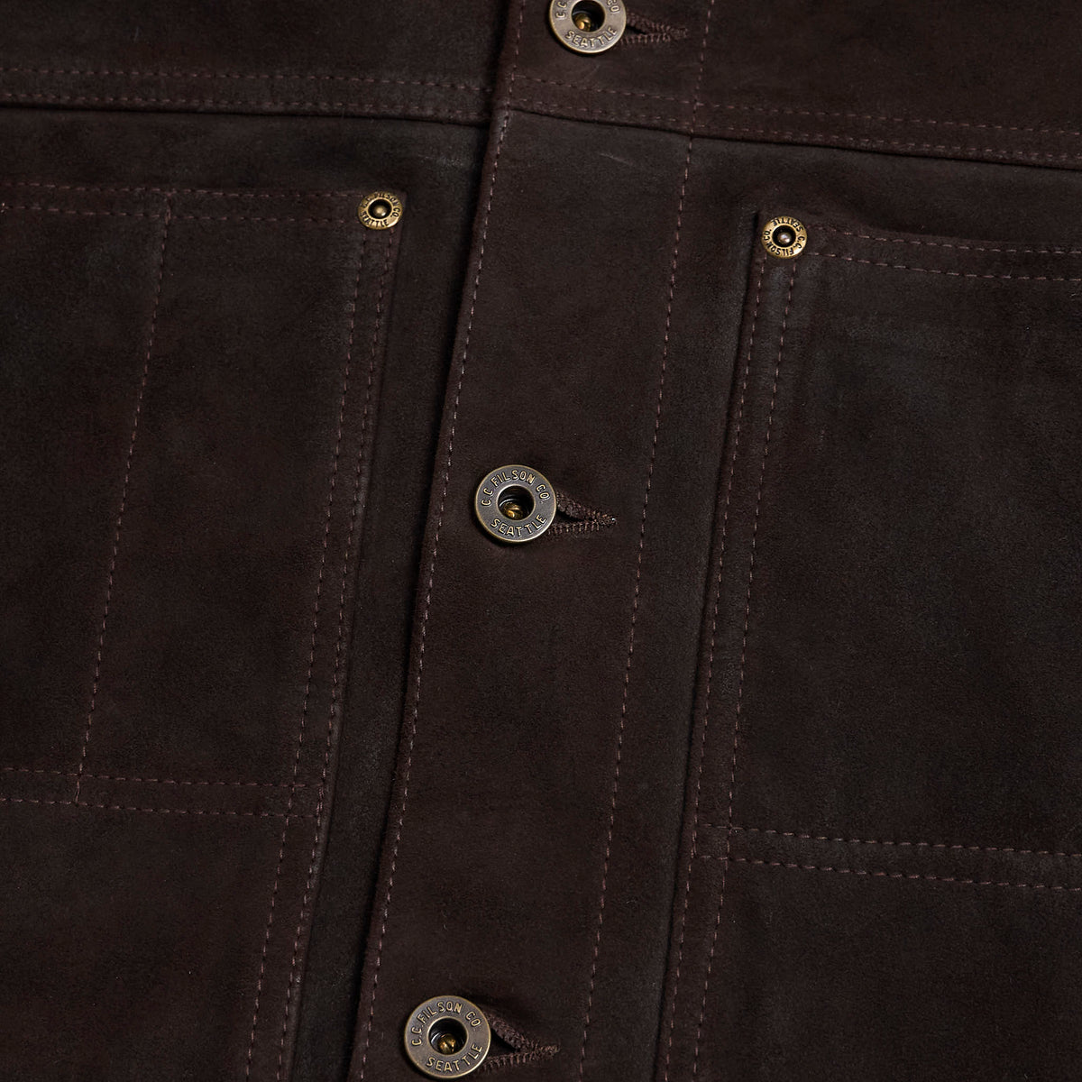Filson Waxed Leather Cruiser Jacket