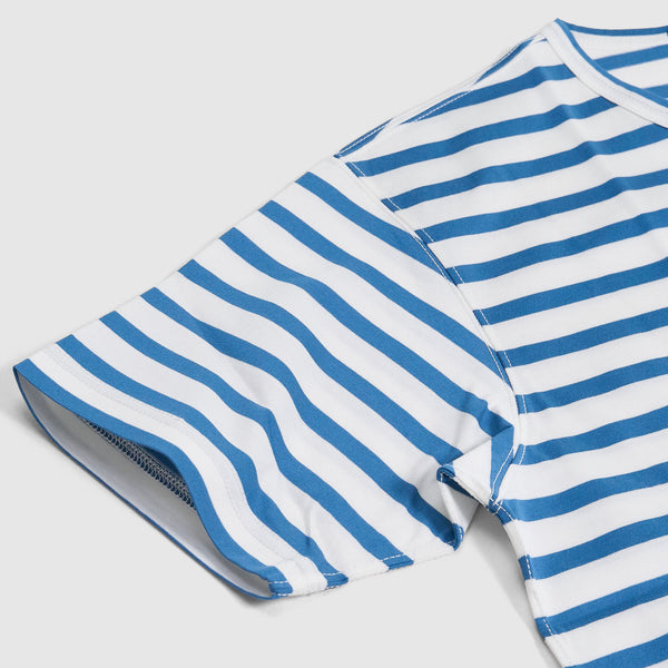 Junya Watanabe MAN Striped Crew Neck T-Shirt - DeeCee style