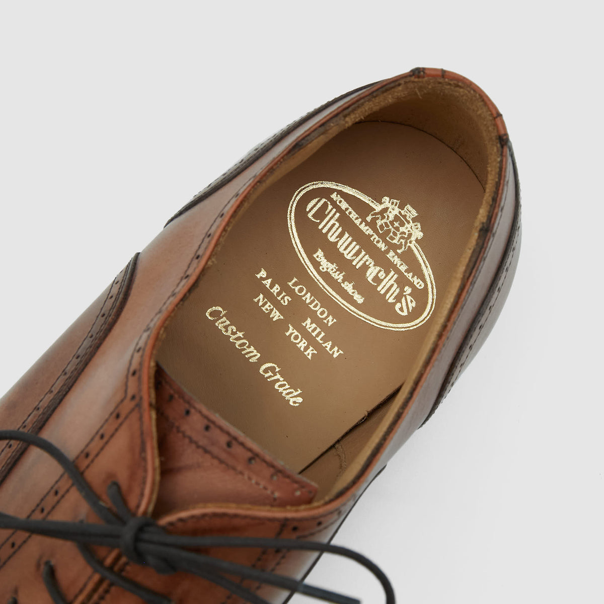 Church&#39;s Chetwynd Wingtip Good Year Welted Classic Shoe
