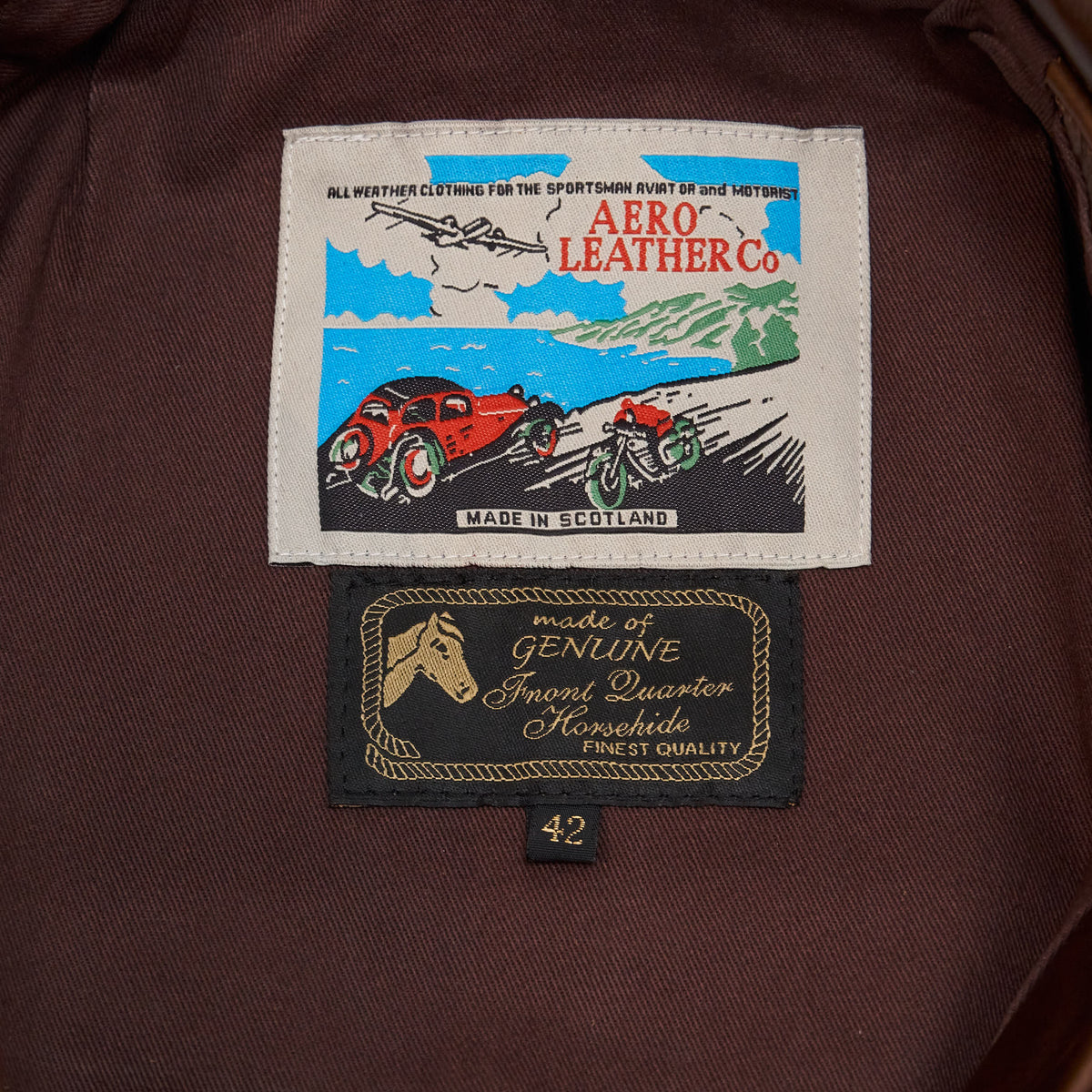 Aero Leathers Highwayman Leather Jacket