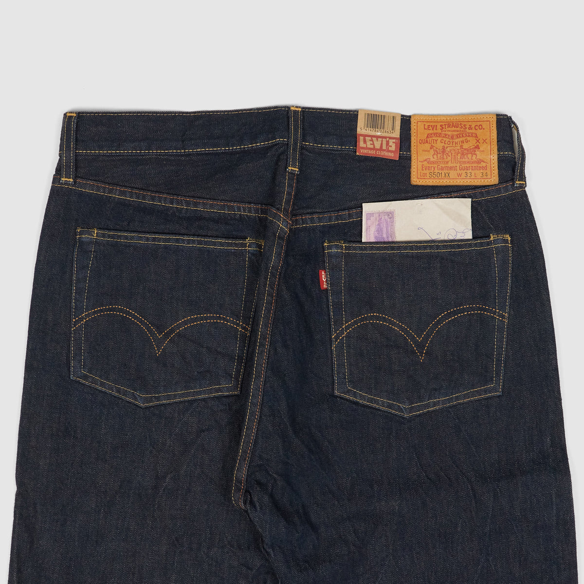 Levi&#39;s® Vintage Clothing 501® 1944 Rinsed Denim Jeans