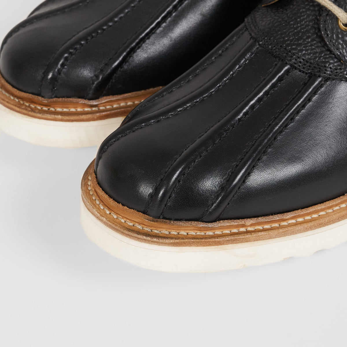 Grenson Leather Duck Boots