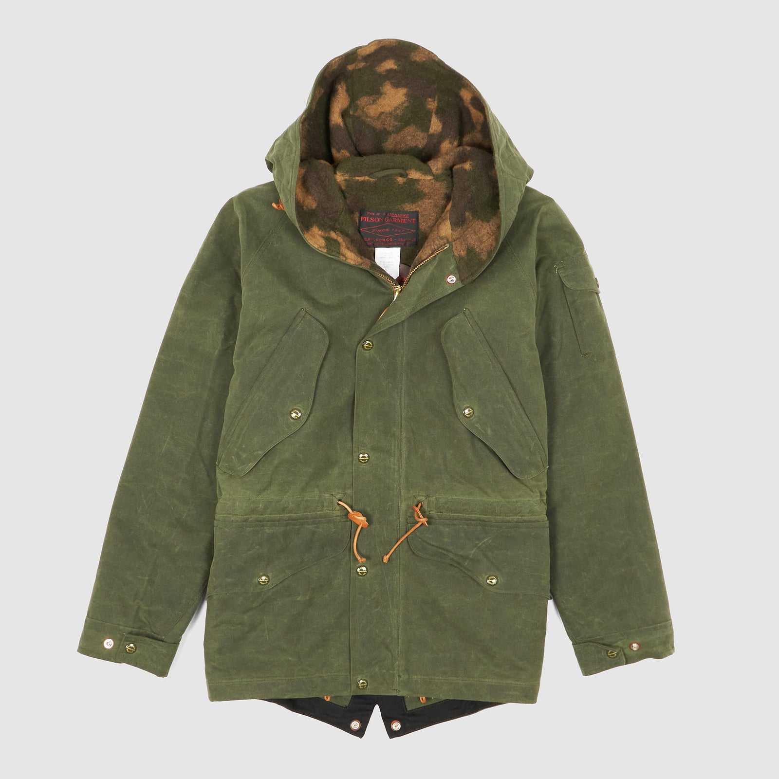 Filson Camo Wool Lining Mountain Jacket