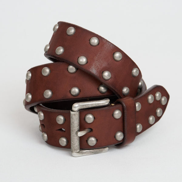 小物 Deaile leather studs belt archive Matsuda Nicole Club Studded Leather Belt | 2000s Archive – DRIEW