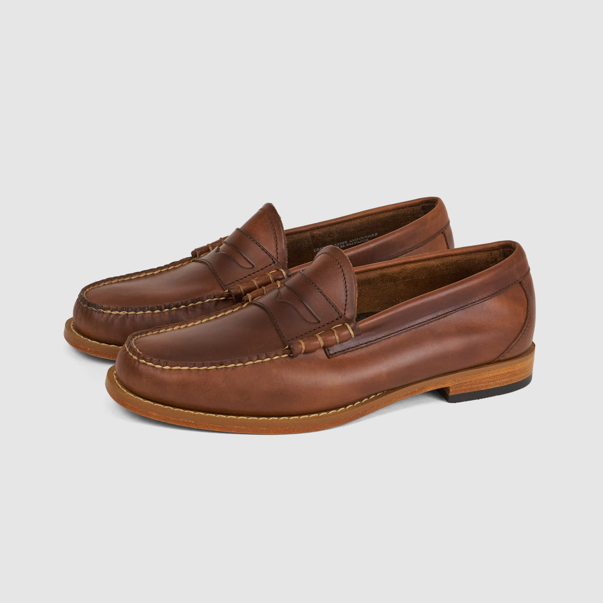 G.H. Bass &amp; Co. Weejuns Penny Loafers Waxed