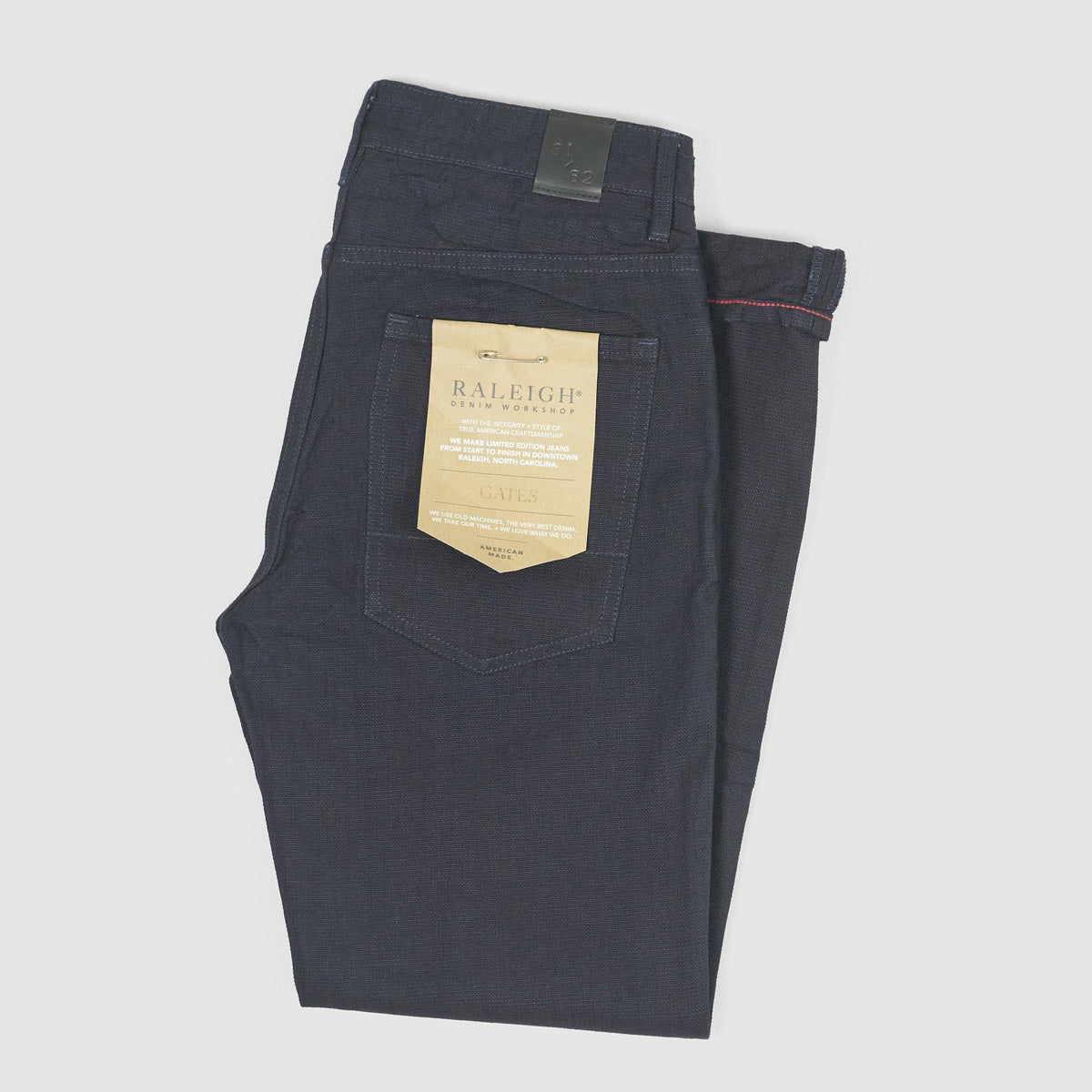 Raleigh Denim Workshop Ladies 5-Pocket Canvas Jeans